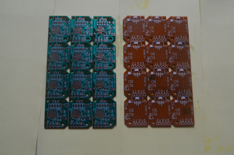 玩具公仔電路板兩面