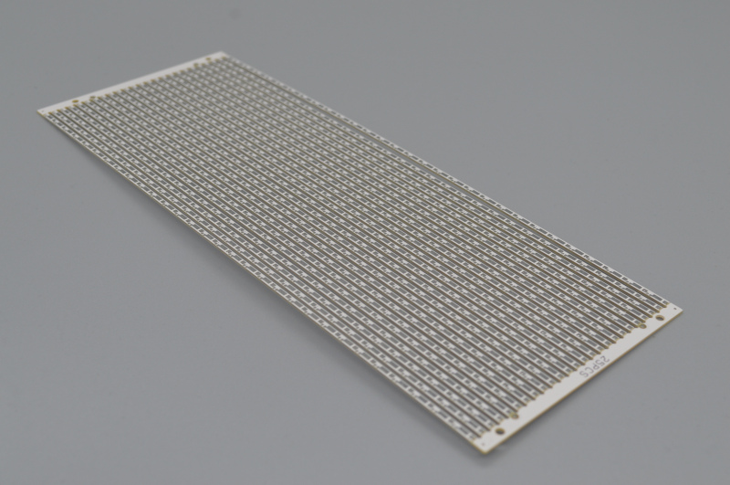 時鐘PCB電路板鍍鎳碳油灌孔 (1)