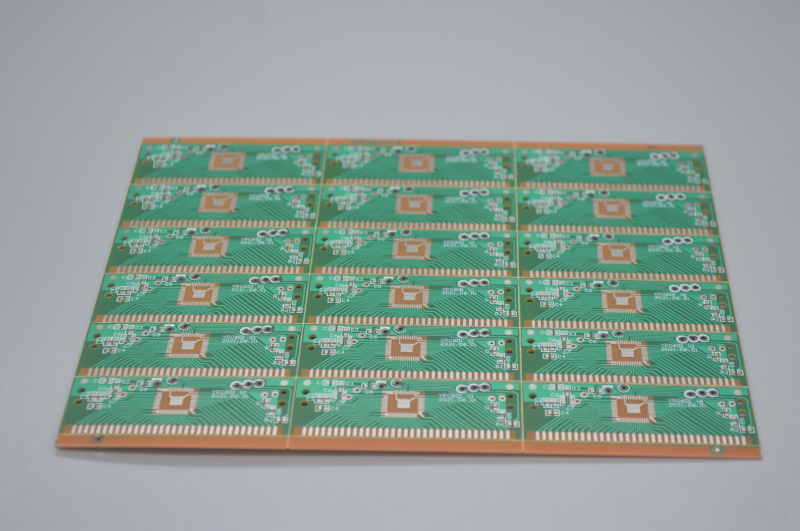 時鐘PCB電路板鍍鎳碳油灌孔 (4)